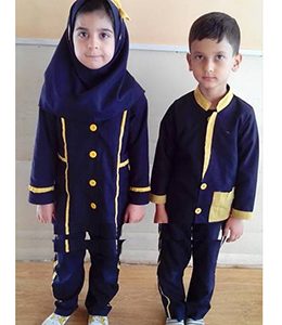 دوخت روپوش پیش دبستانی لباس فرم مهد کودک قیمت مناسب