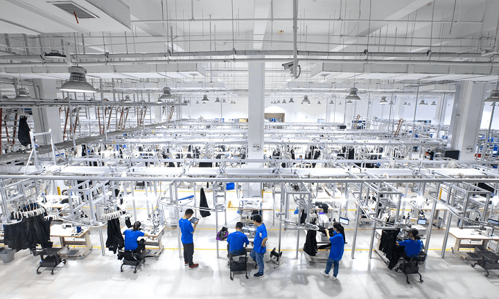 کارخانه تولید لباس